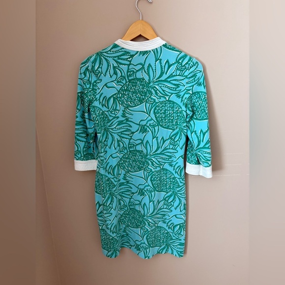 Rare Lilly Pulitzer Size XS Toucan Tango Joy Dress with pineapples - Picture 4 of 4